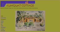 Desktop Screenshot of kumquatcottage.com