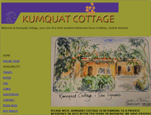 Tablet Screenshot of kumquatcottage.com